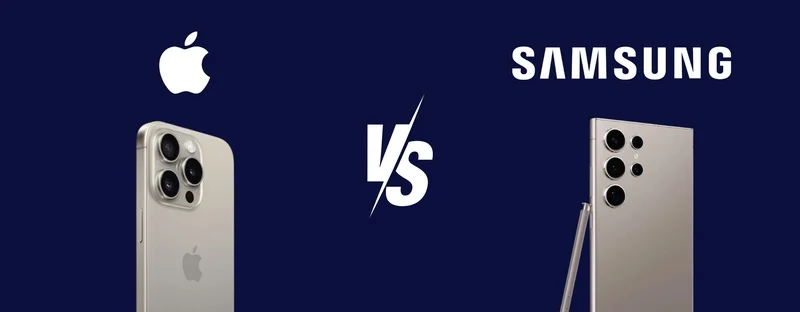 iPhone vs Samsung : deux façons de voir le smartphone